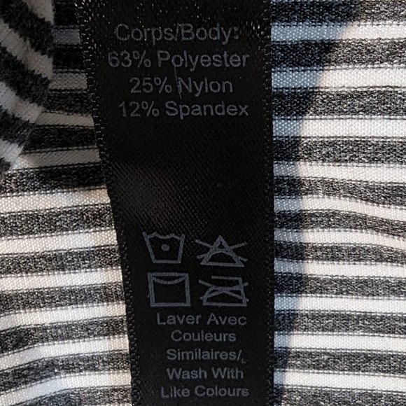 Kyodan Striped Hooded Zip Up Jacket Size Large - Picture 3 of 7